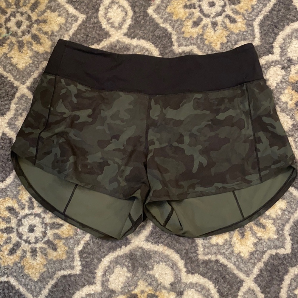 Lululemon Camo Shorts